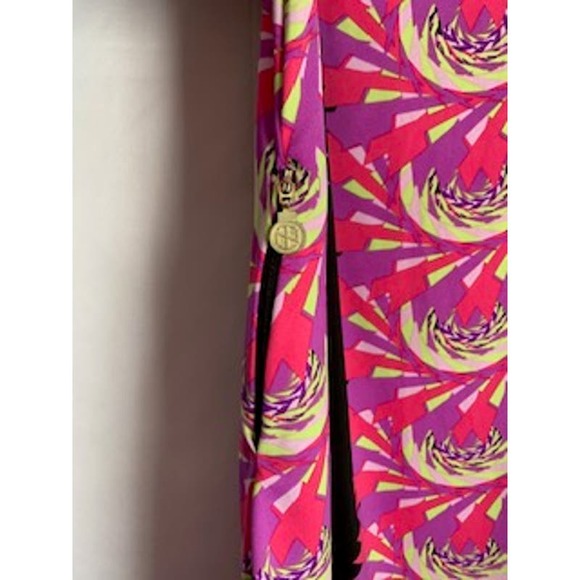 Tracy Negoshian Barbie Pink Printed Oversized XS Knee Length Womens Dress - Picture 7 of 7